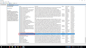 Choose service Wired AutoConfig v