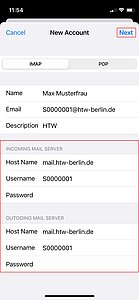Server settings