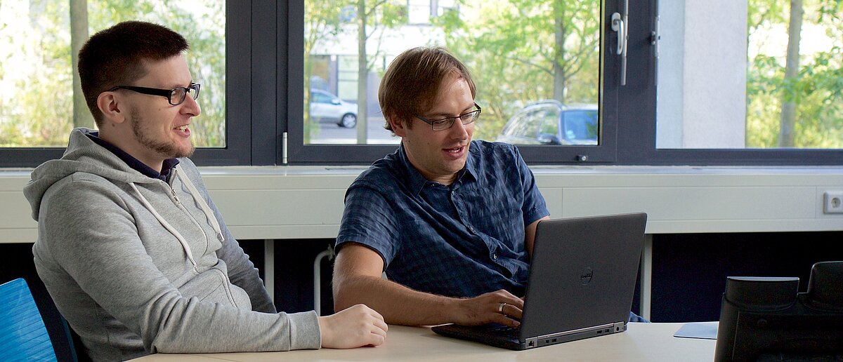 Notebook-Support im HRZ - © HTW Berlin / Torsten Rack