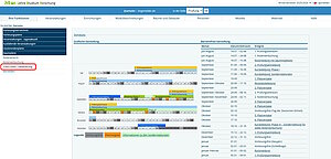 In der Rolle "Prüfung" den Menüpunkt "iTAN-Listen - Generierung" auswählen - Screenshot © HTW Berlin In der Rolle "Prüfung" den Menüpunkt "iTAN-Listen - Generierung" auswählen - Screenshot © HTW Berlin