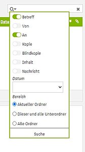 Suche präzisieren