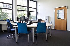Büroraum im HRZ © HTW Berlin