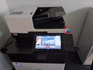 Drucker mit MensaCard-Leser Drucker mit MensaCard-Leser