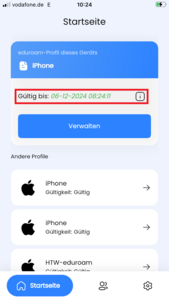 Screenshot © HTW Berlin Gültigkeit des Zertifikats überprüfen